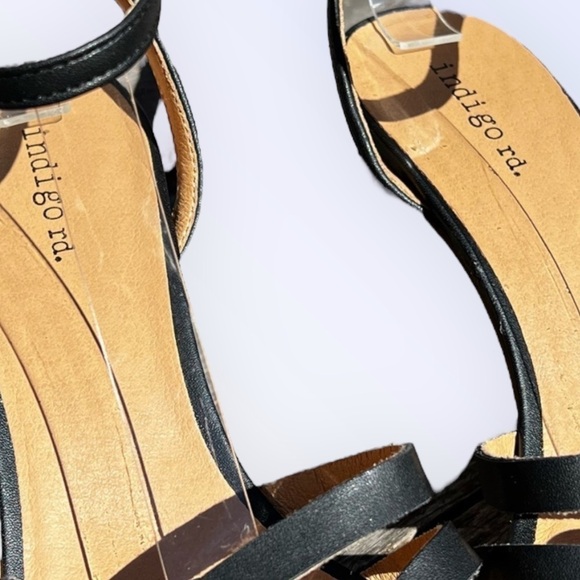 🌻NEW Indigo Rd. Black "Amoke" Heels Size 9.5 - Picture 7 of 11